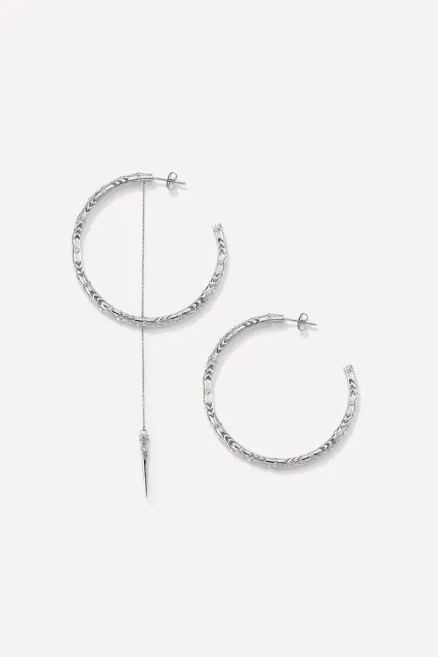 OzaleHoop Earrings Shoes and Accessories Baandsh Jewelry