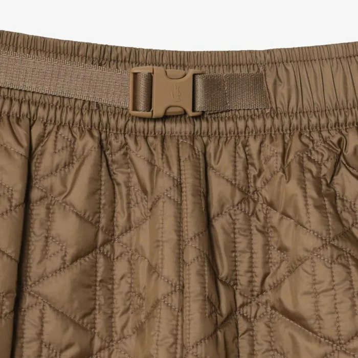 Pants and Leggings Women Lacoste Women039s Monogram Motif Sweatpants Brown Six