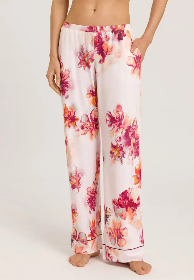 Pants Poured Blossoms Women HANRO Pajama Bottoms