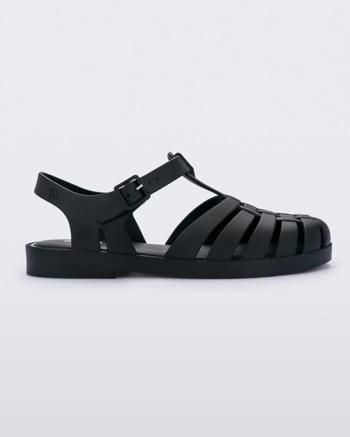 Possession Matte Black Women Melissa Sandals