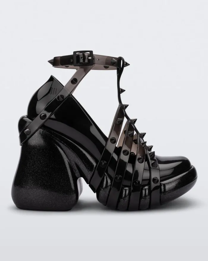 Punk Love Heel Blackclear Black Women Melissa Platforms
