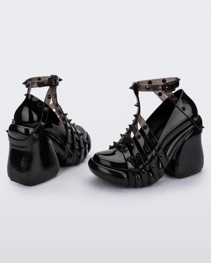 Punk Love Heel Blackclear Black Women Melissa Platforms