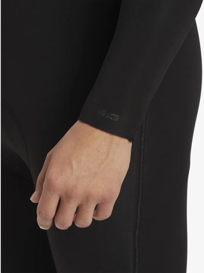 Quiksilver 43 Everyday Sessions ChestZip Wetsuit Black Mens Wetsuits Quiksilver 43 Everyday Sessions ChestZip Wetsuit Black Mens Wetsuits