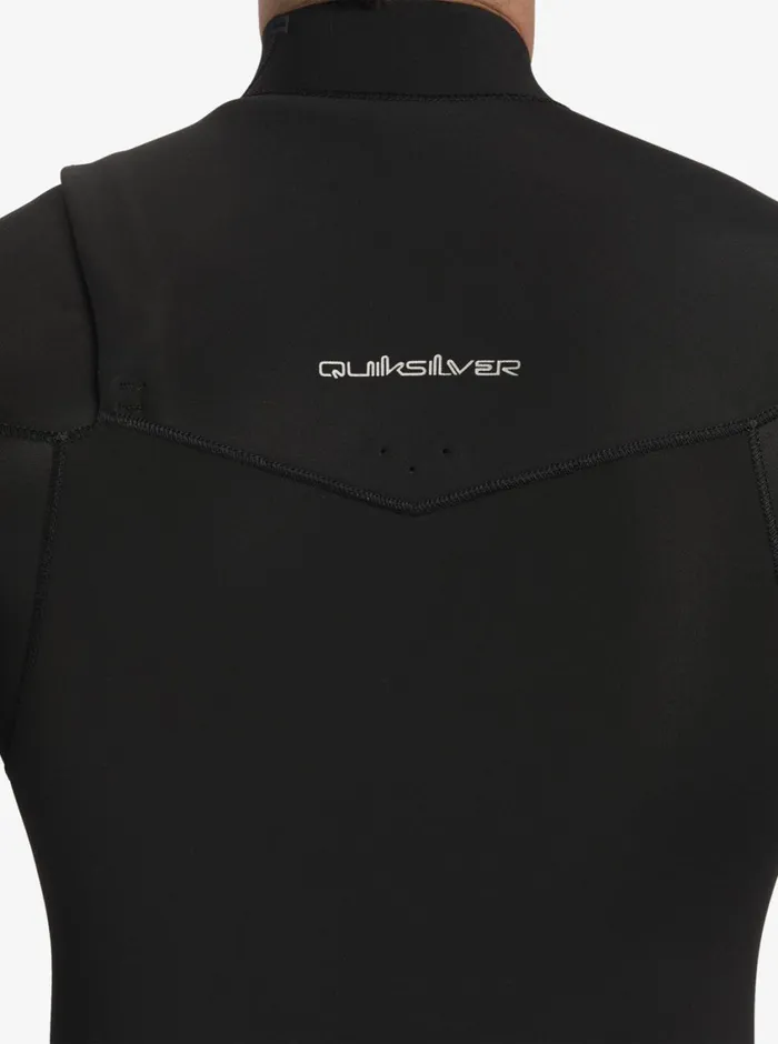 Quiksilver 43 Everyday Sessions ChestZip Wetsuit Black Mens Wetsuits Quiksilver 43 Everyday Sessions ChestZip Wetsuit Black Mens Wetsuits
