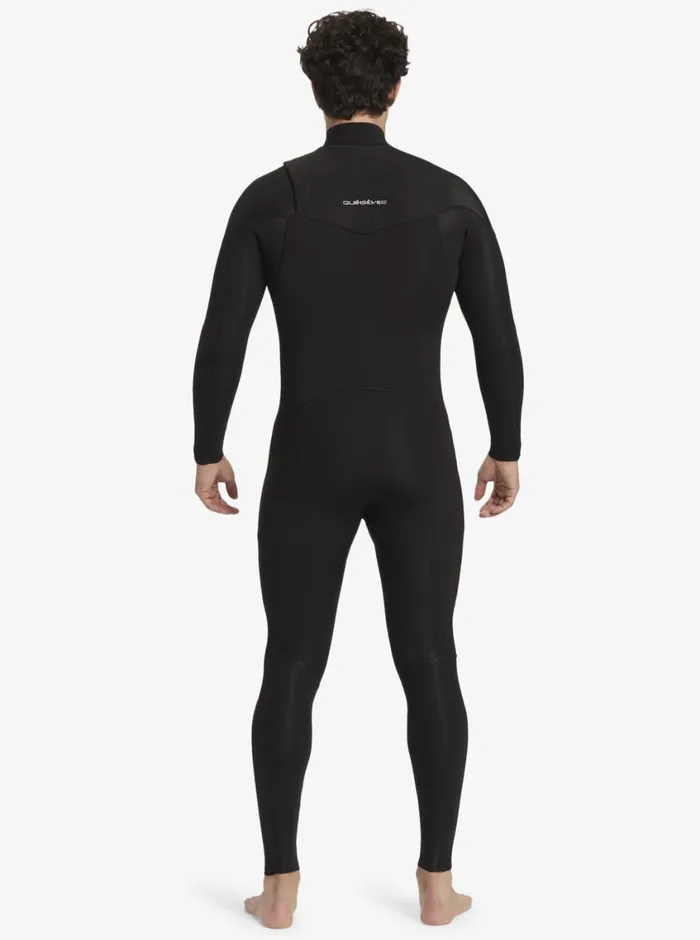 Quiksilver 43 Everyday Sessions ChestZip Wetsuit Black Mens Wetsuits Quiksilver 43 Everyday Sessions ChestZip Wetsuit Black Mens Wetsuits