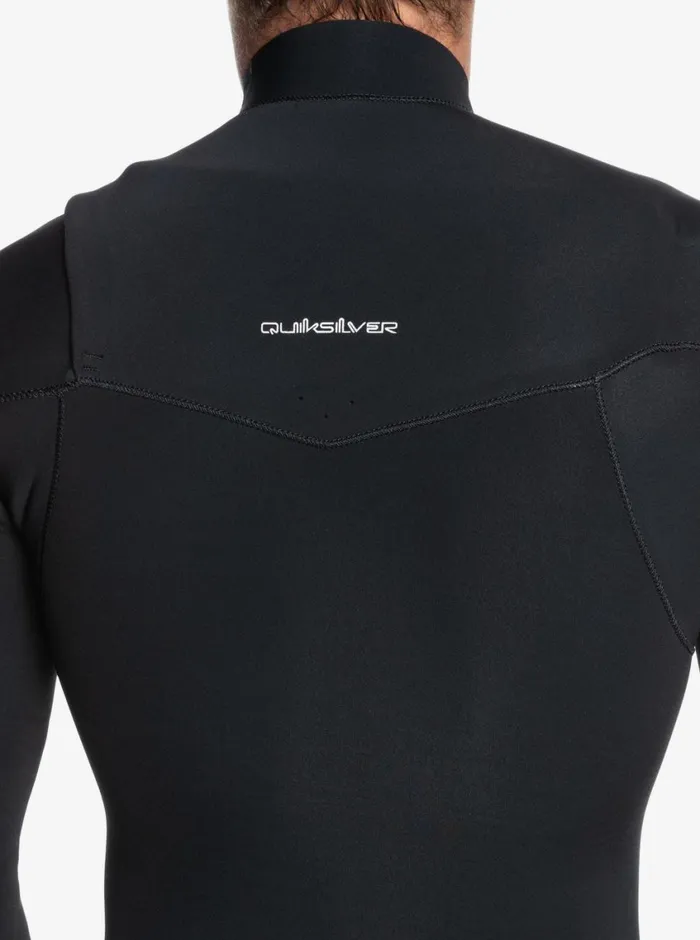 Quiksilver 43 Everyday Sessions ChestZip Wetsuit Black Mens Wetsuits Quiksilver 43 Everyday Sessions ChestZip Wetsuit Black Mens Wetsuits