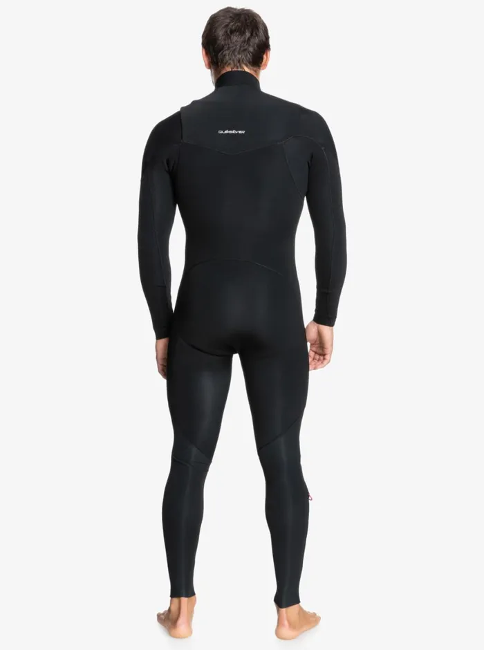 Quiksilver 43 Everyday Sessions ChestZip Wetsuit Black Mens Wetsuits Quiksilver 43 Everyday Sessions ChestZip Wetsuit Black Mens Wetsuits