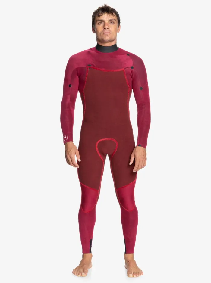 Quiksilver 43 Everyday Sessions ChestZip Wetsuit Black Mens Wetsuits Quiksilver 43 Everyday Sessions ChestZip Wetsuit Black Mens Wetsuits