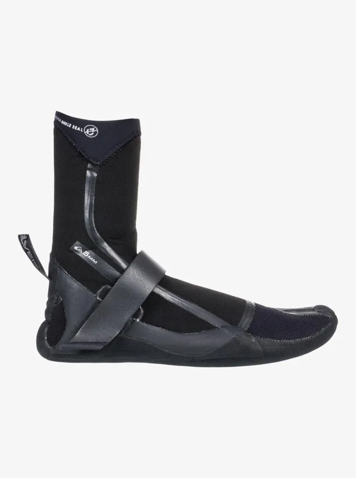 Quiksilver 5mm Marathon Sessions Split Toe Wetsuit Boots Black Mens Wetsuits Quiksilver 5mm Marathon Sessions Split Toe Wetsuit Boots Black Mens Wetsuits