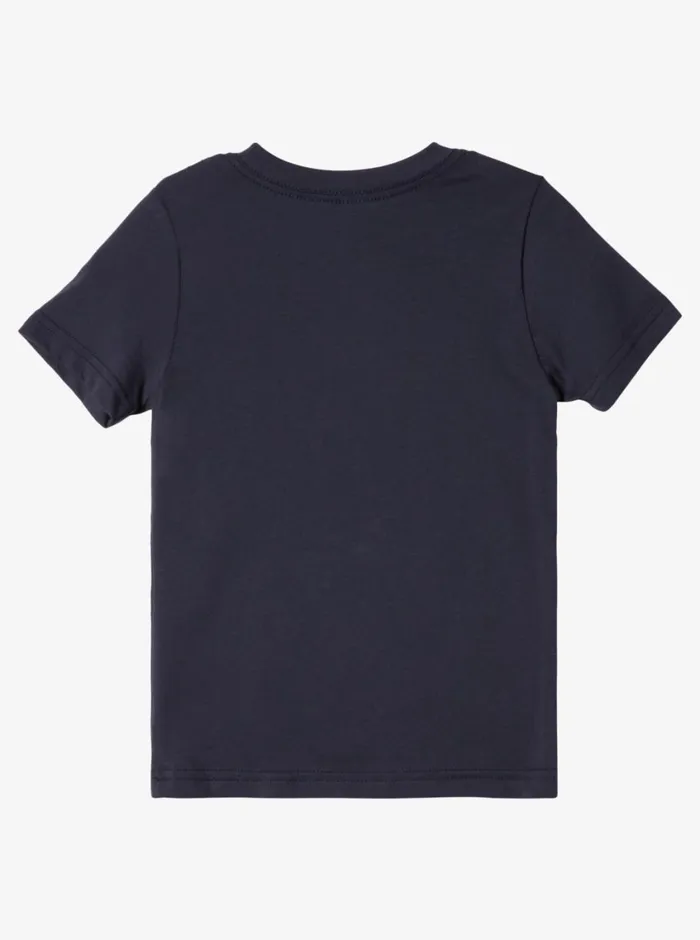 Quiksilver 816 Bubble Arch TShirt Dark Navy Boys Tees