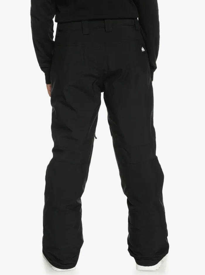 Quiksilver 816 Estate Technical Snow Pants True Black Boys Snow Pants