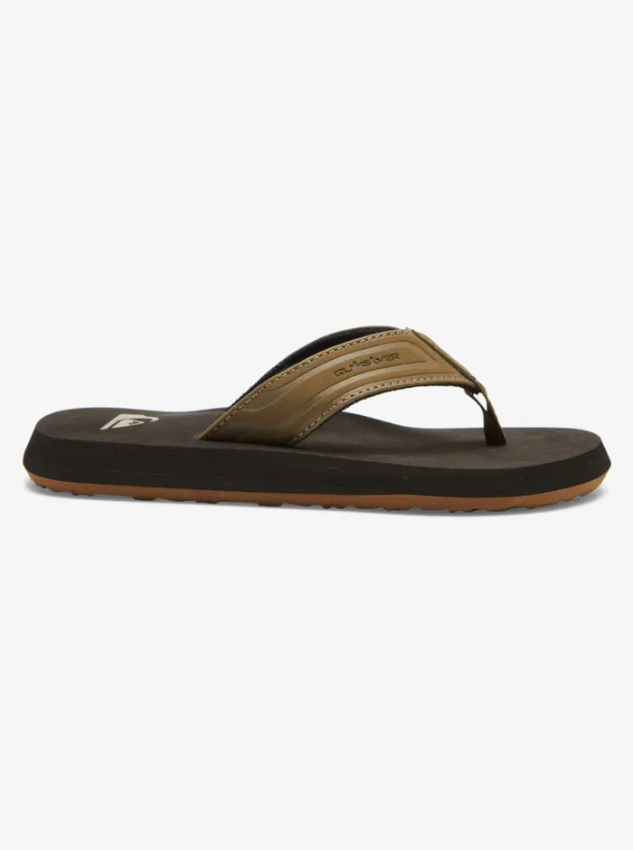 Quiksilver 816 Monkey Wrench Core Sandals Tan 1 Boys Sandals