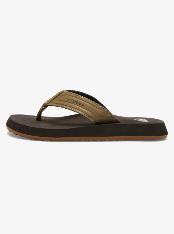 Quiksilver 816 Monkey Wrench Core Sandals Tan 1 Boys Sandals