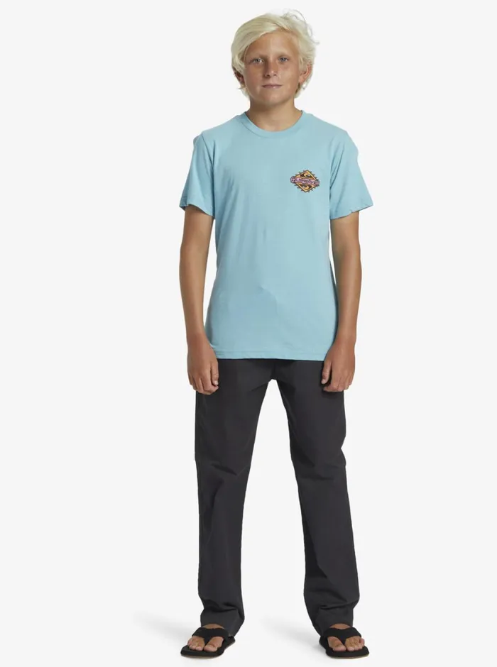 Quiksilver 816 Rainmaker TShirt Marine Blue Boys Tees Quiksilver 816 Rainmaker TShirt Marine Blue Boys Tees