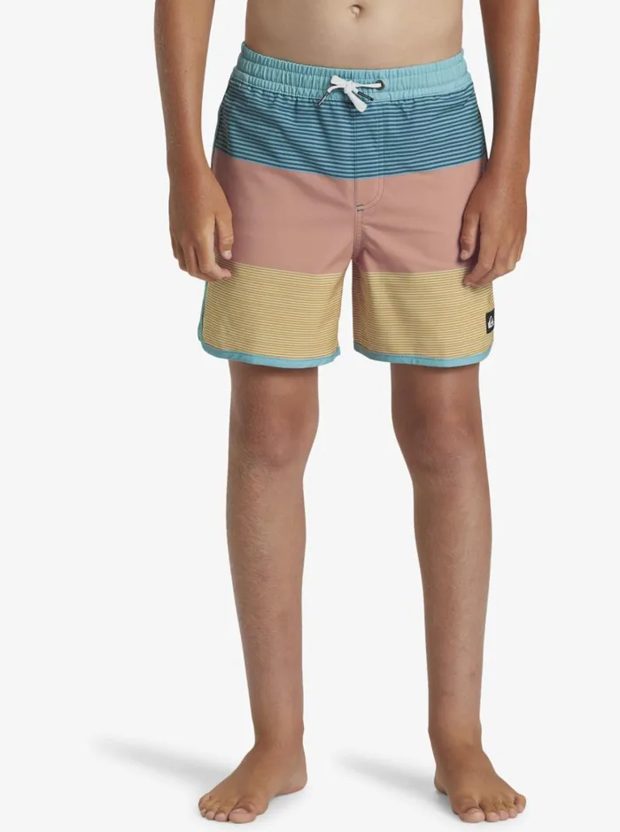 Quiksilver 816 Surfsilk Tijuana Volley 14034 Elastic Waist Shorts Canyon Clay Boys Boardshorts Quiksilver 816 Surfsilk Tijuana Volley 14034 Elastic Waist Shorts Canyon Clay Boys Boardshorts