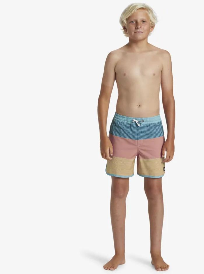 Quiksilver 816 Surfsilk Tijuana Volley 14034 Elastic Waist Shorts Canyon Clay Boys Boardshorts Quiksilver 816 Surfsilk Tijuana Volley 14034 Elastic Waist Shorts Canyon Clay Boys Boardshorts
