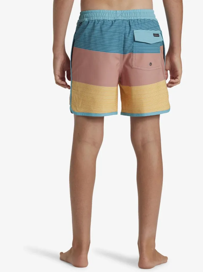 Quiksilver 816 Surfsilk Tijuana Volley 14034 Elastic Waist Shorts Canyon Clay Boys Boardshorts Quiksilver 816 Surfsilk Tijuana Volley 14034 Elastic Waist Shorts Canyon Clay Boys Boardshorts