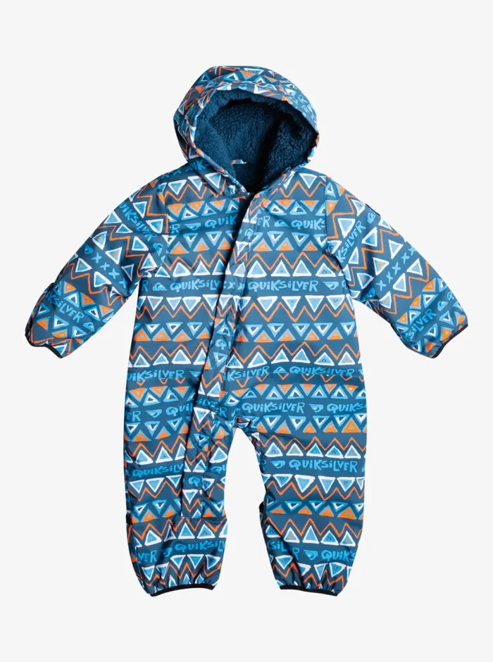 Quiksilver Baby Snow Suit Snow Pyramid Majolica Blue Boys Snow Jackets