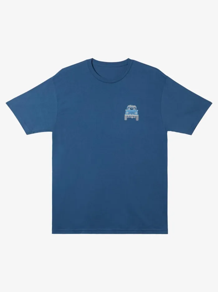 Quiksilver Bruiser QTShirt Ensign Blue MensWaterman Tees