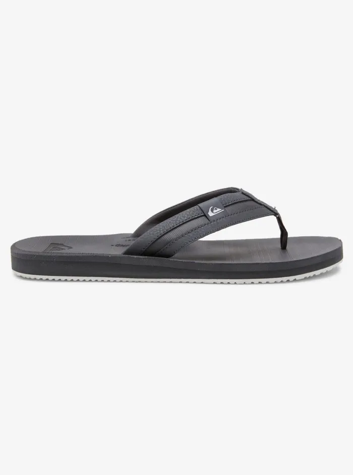 Quiksilver Carving Squish Sandals Greygreywhite Mens Sandals Quiksilver Carving Squish Sandals Greygreywhite Mens Sandals