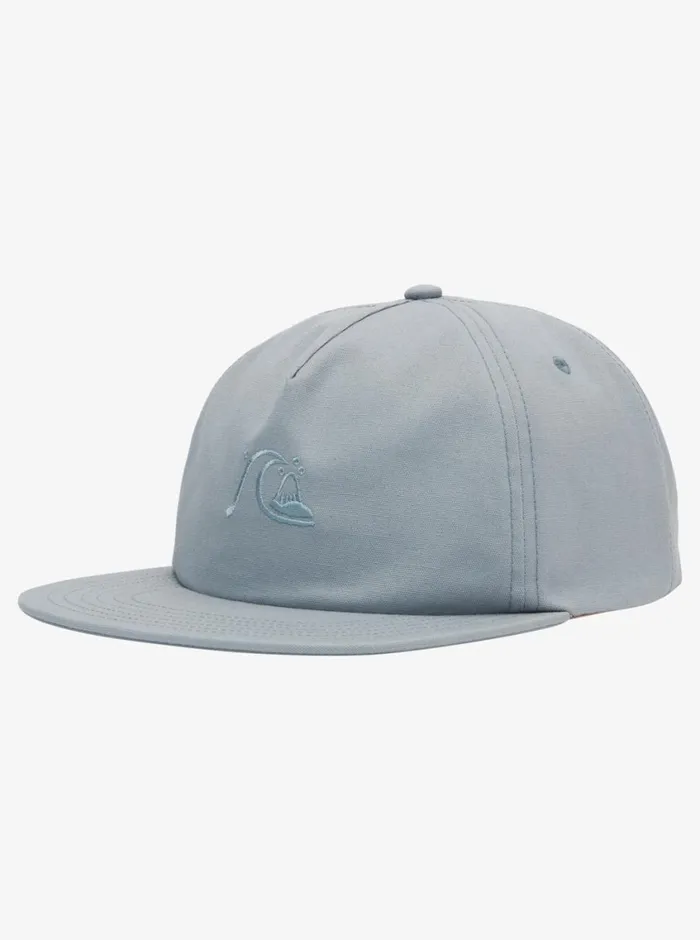 Quiksilver DNA Bubble Snapback Hat Cadet Gray Mens Hats