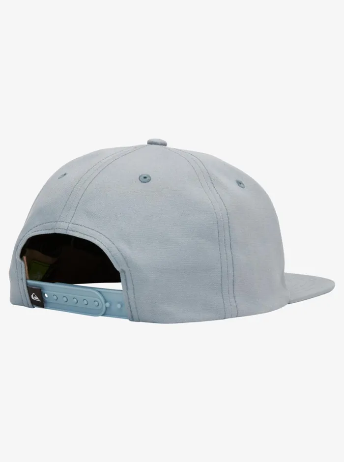 Quiksilver DNA Bubble Snapback Hat Cadet Gray Mens Hats Quiksilver DNA Bubble Snapback Hat Cadet Gray Mens Hats