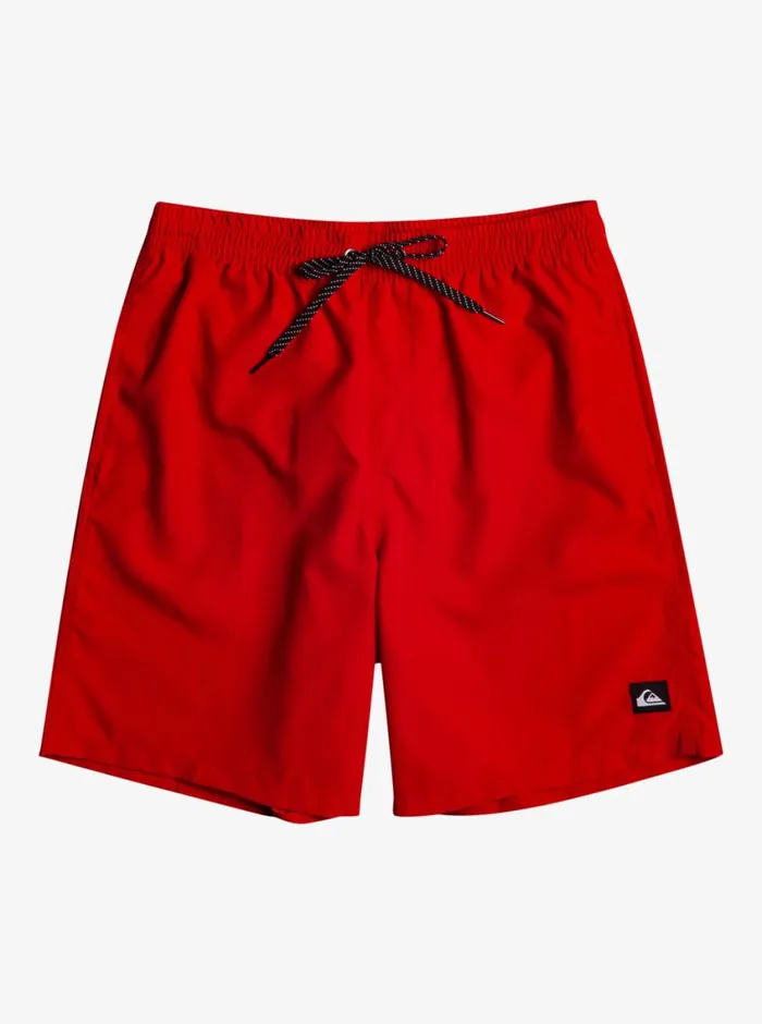 Quiksilver Everyday 15034 Volleys High Risk Red Mens Elastic Waist