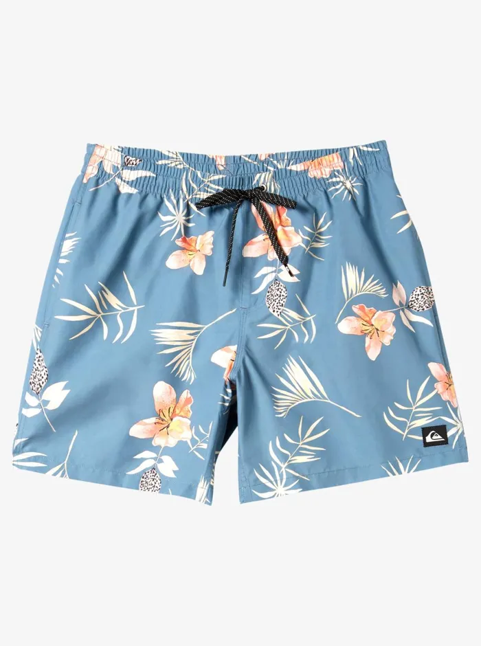Quiksilver Everyday Mix 17034 Volleys Aegean Blue Mens Boardshorts