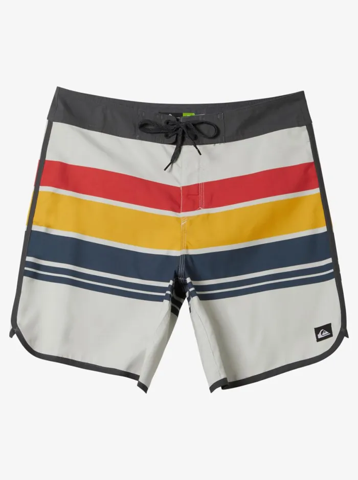 Quiksilver Everyday Stripe 19034 Boardshorts Snow White Mens Boardshorts