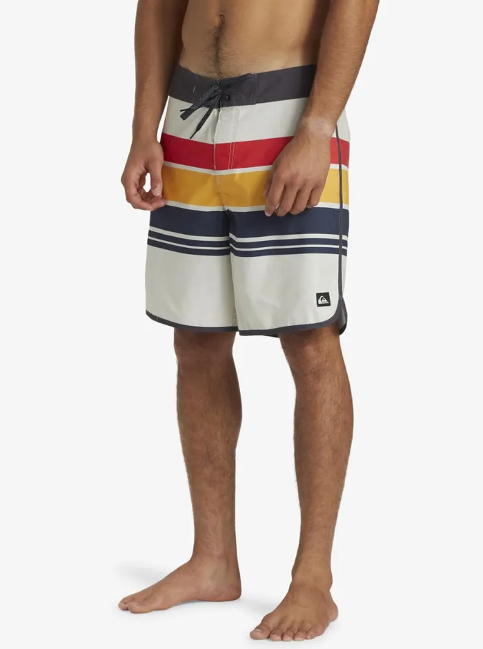 Quiksilver Everyday Stripe 19034 Boardshorts Snow White Mens Boardshorts Quiksilver Everyday Stripe 19034 Boardshorts Snow White Mens Boardshorts