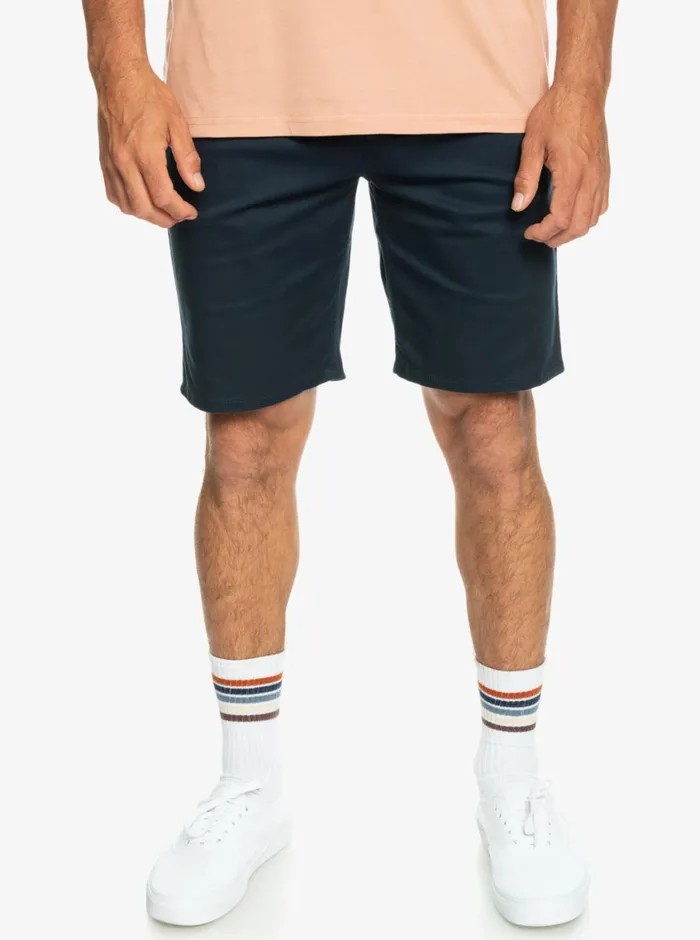 Quiksilver Everyday Union Stretch Chino 20034 Shorts Navy Blazer Mens Shorts and Amphibians