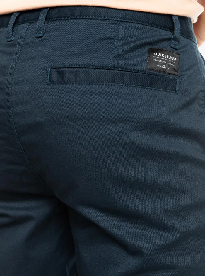 Quiksilver Everyday Union Stretch Chino 20034 Shorts Navy Blazer Mens Shorts and Amphibians