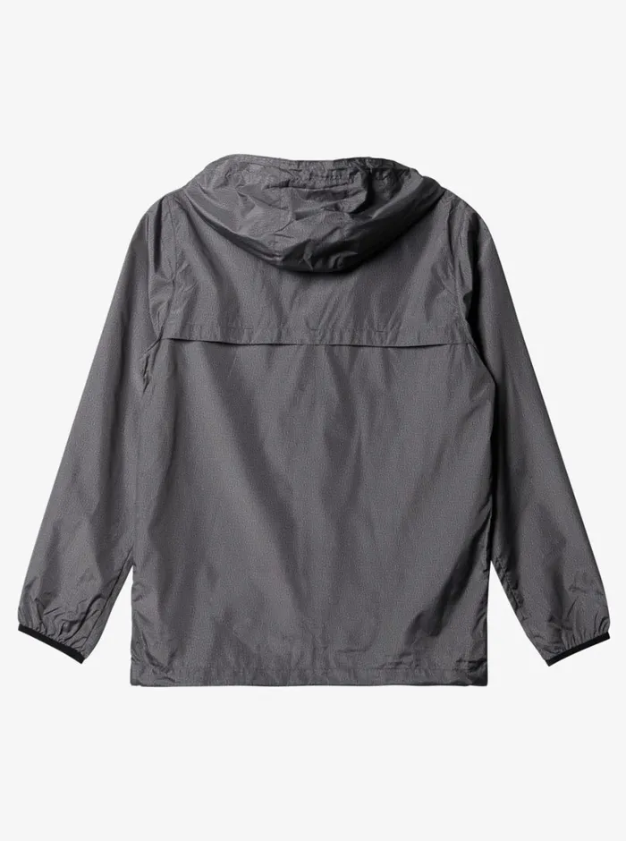 Quiksilver Everyday Windbreaker Jacket Dark Grey Heather Mens Jackets Quiksilver Everyday Windbreaker Jacket Dark Grey Heather Mens Jackets