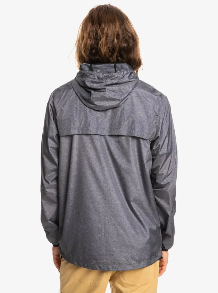 Quiksilver Everyday Windbreaker Jacket Dark Grey Heather Mens Jackets Quiksilver Everyday Windbreaker Jacket Dark Grey Heather Mens Jackets