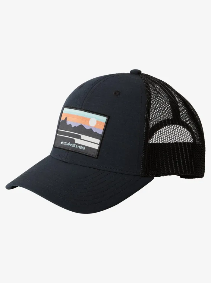 Quiksilver Fabled Season Trucker Hat Black Mens Hats