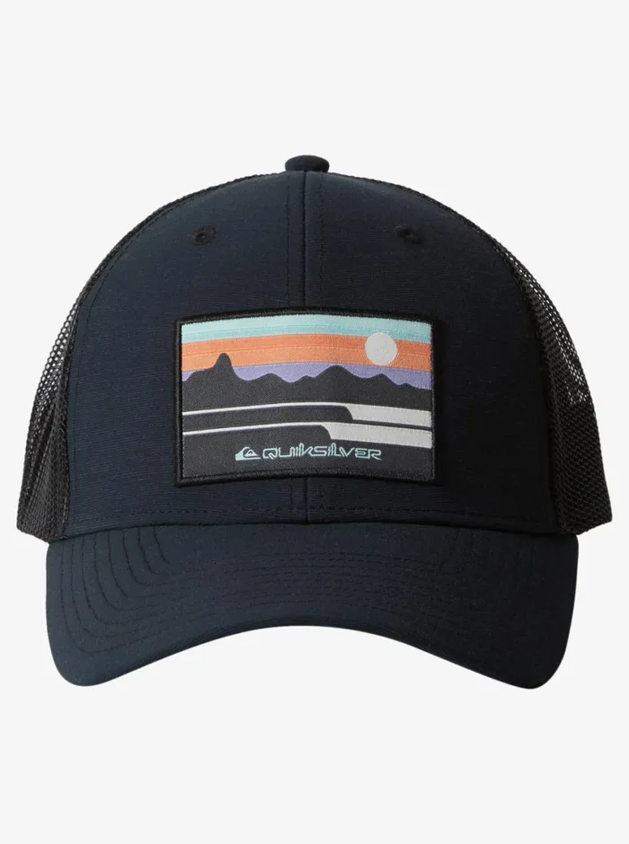Quiksilver Fabled Season Trucker Hat Black Mens Hats Quiksilver Fabled Season Trucker Hat Black Mens Hats