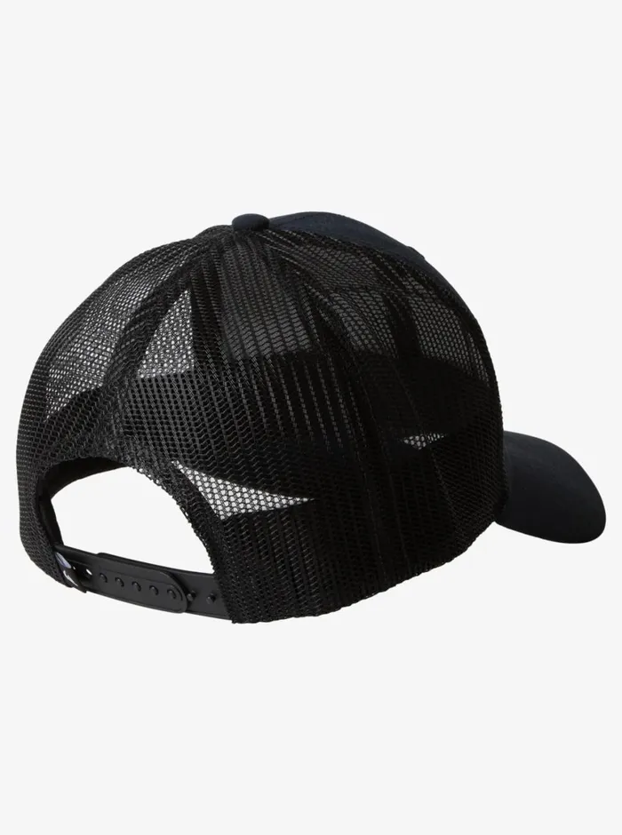 Quiksilver Fabled Season Trucker Hat Black Mens Hats Quiksilver Fabled Season Trucker Hat Black Mens Hats