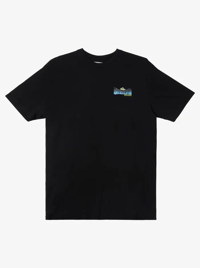 Quiksilver Fish Flow QTShirt Black MensWaterman Tees