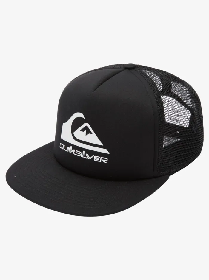 Quiksilver Foamslayer Trucker Hat Black Mens Hats