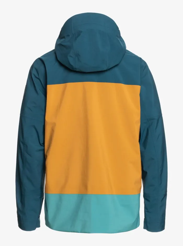 Quiksilver Forever Stretch GORETEX Technical Snow Jacket Majolica Blue Mens Snow Jackets Quiksilver Forever Stretch GORETEX Technical Snow Jacket Majolica Blue Mens Snow Jackets