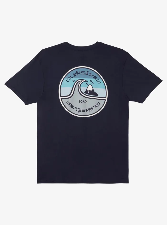 Quiksilver In The Groove TShirt Navy Blazer Mens Tees