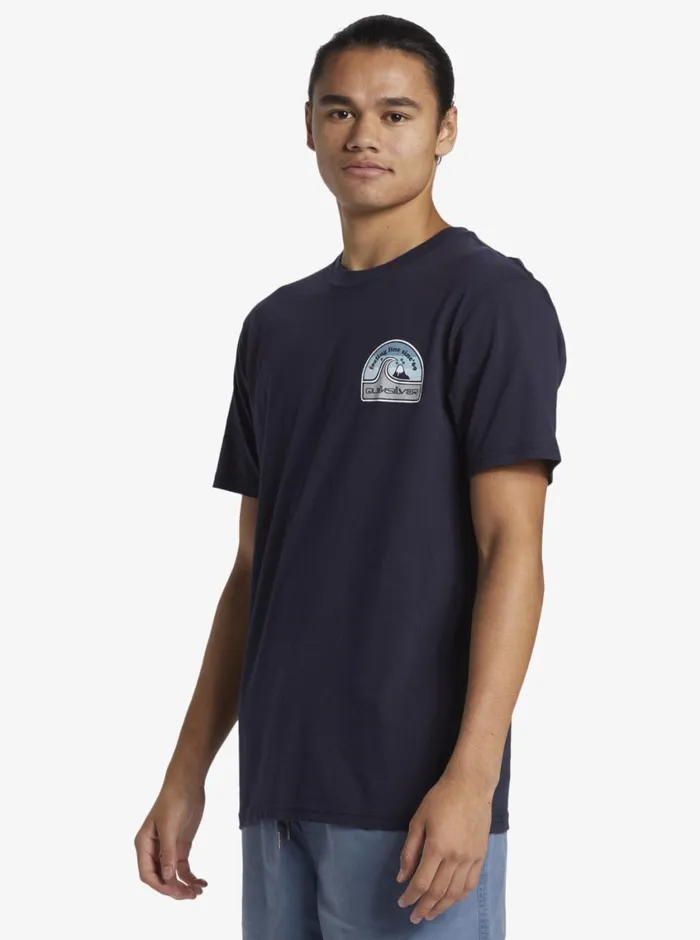 Quiksilver In The Groove TShirt Navy Blazer Mens Tees