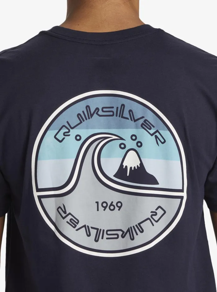 Quiksilver In The Groove TShirt Navy Blazer Mens Tees