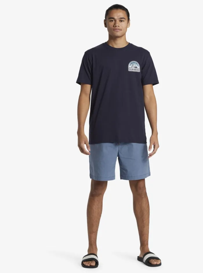 Quiksilver In The Groove TShirt Navy Blazer Mens Tees