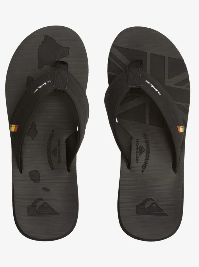 Quiksilver Island Oasis Squish Sandals Black 1 Mens Sandals Quiksilver Island Oasis Squish Sandals Black 1 Mens Sandals