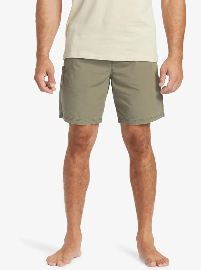 Quiksilver Last Light Elastic Waist 19034 Shorts Dusty Olive MensWaterman Shorts and Amphibians Quiksilver Last Light Elastic Waist 19034 Shorts Dusty Olive MensWaterman Shorts and Amphibians