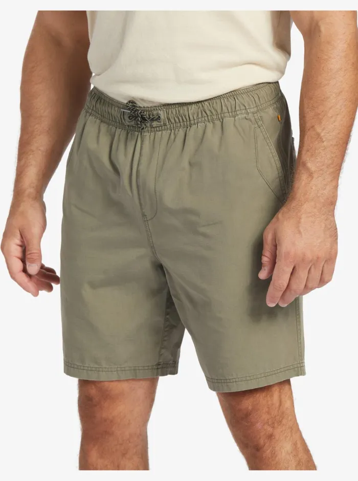 Quiksilver Last Light Elastic Waist 19034 Shorts Dusty Olive MensWaterman Shorts and Amphibians Quiksilver Last Light Elastic Waist 19034 Shorts Dusty Olive MensWaterman Shorts and Amphibians
