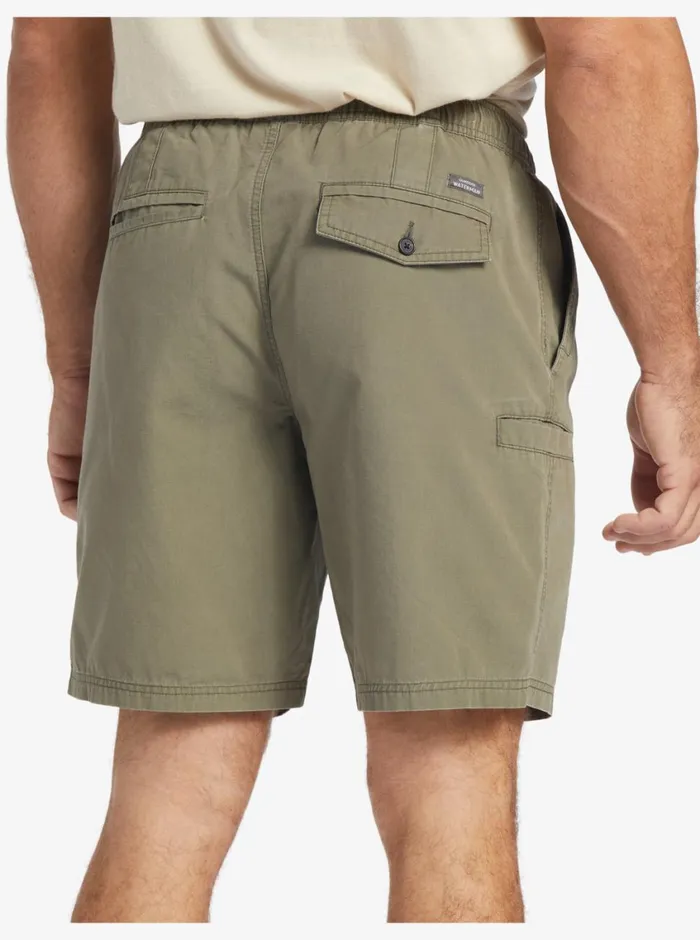 Quiksilver Last Light Elastic Waist 19034 Shorts Dusty Olive MensWaterman Shorts and Amphibians Quiksilver Last Light Elastic Waist 19034 Shorts Dusty Olive MensWaterman Shorts and Amphibians