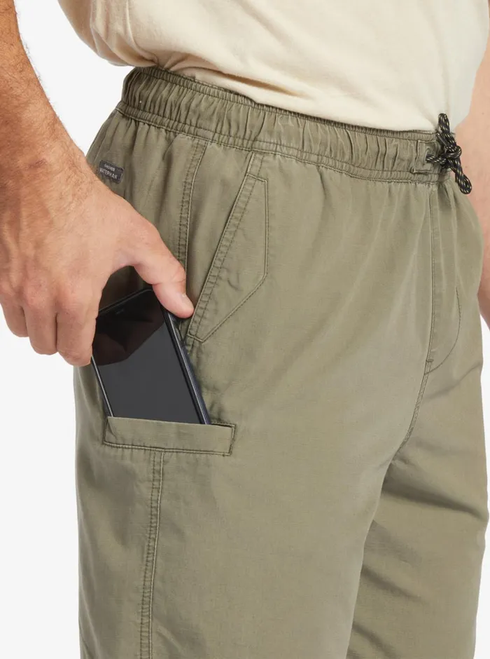 Quiksilver Last Light Elastic Waist 19034 Shorts Dusty Olive MensWaterman Shorts and Amphibians Quiksilver Last Light Elastic Waist 19034 Shorts Dusty Olive MensWaterman Shorts and Amphibians