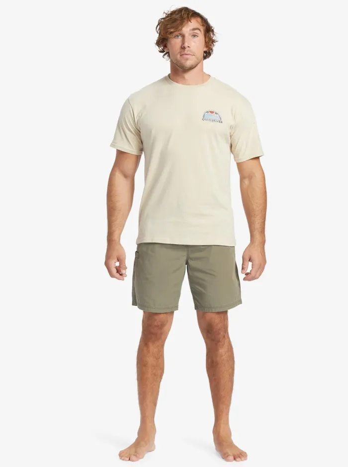 Quiksilver Last Light Elastic Waist 19034 Shorts Dusty Olive MensWaterman Shorts and Amphibians Quiksilver Last Light Elastic Waist 19034 Shorts Dusty Olive MensWaterman Shorts and Amphibians